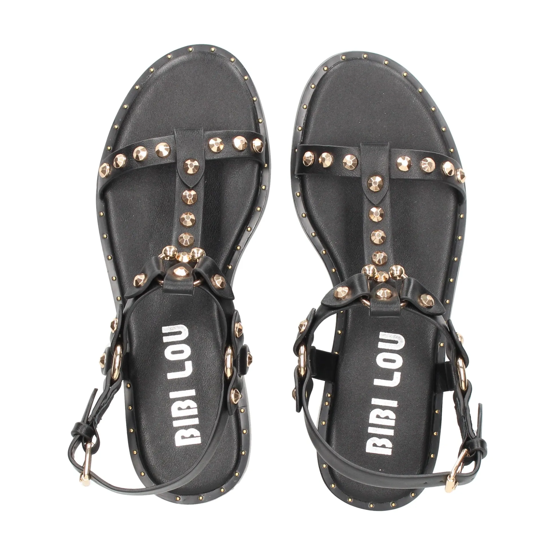 BIBI LOU Sandalias planas de Mujer 824Z80HG NEGRO