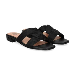 BIBI LOU Sandalias planas de Mujer 849Z94HG NEGRO