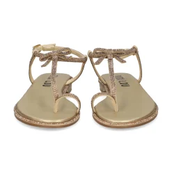 BIBI LOU Sandalias planas de Mujer 845Z00HG ORO