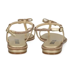 BIBI LOU Sandalias planas de Mujer 845Z00HG ORO