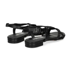 BIBI LOU Sandalias planas de Mujer 820Z94HG NEGRO