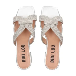 BIBI LOU Sandalias planas de Mujer 842Z00HG PLATA