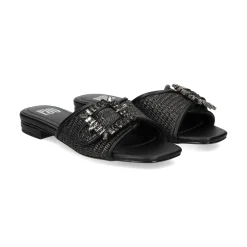 BIBI LOU Sandalias planas de Mujer 870Z94HG NEGRO