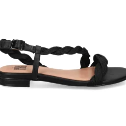 BIBI LOU Sandalias planas de Mujer 873Z94HG NEGRO