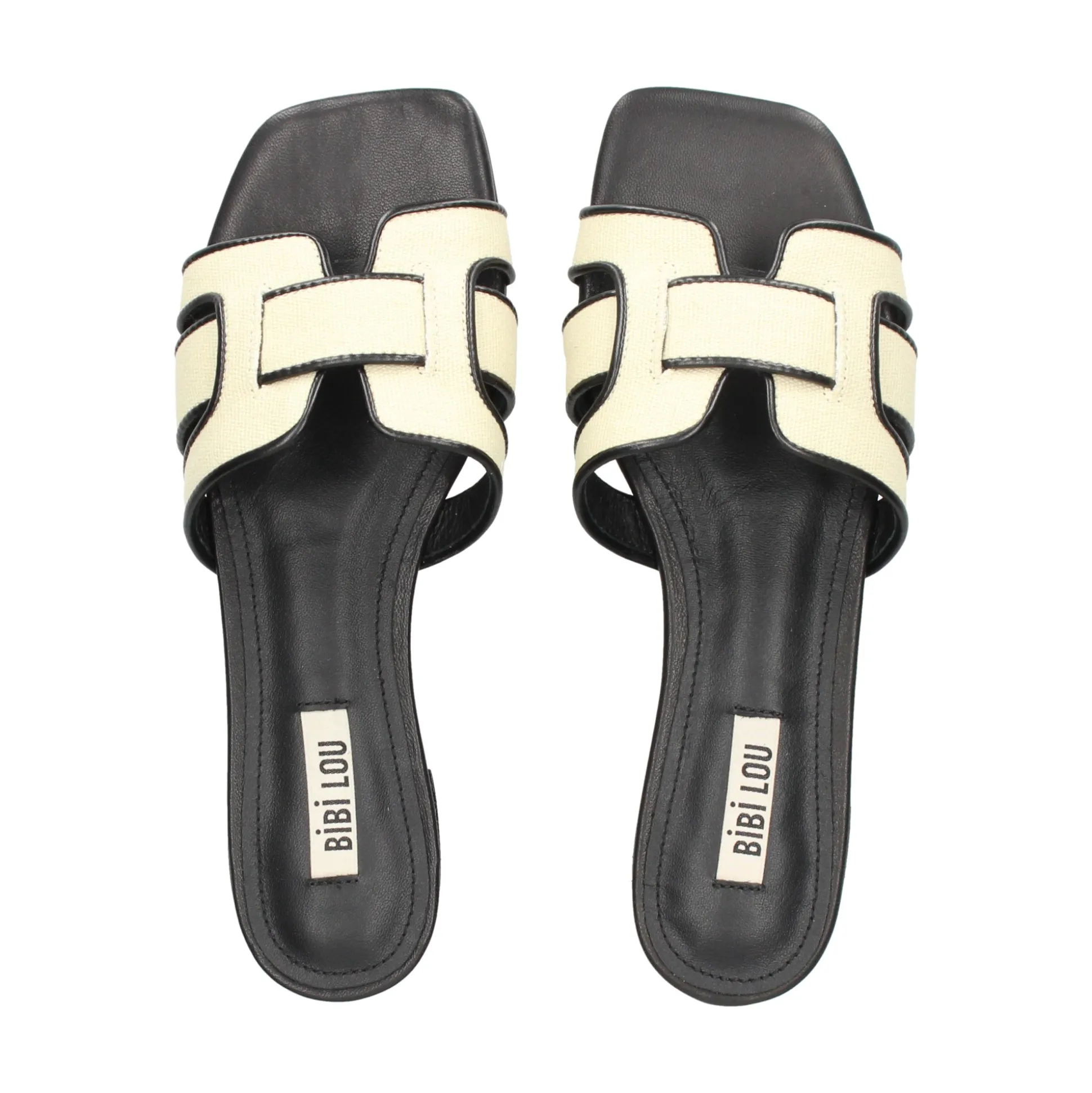 BIBI LOU Sandalias planas de Mujer 760Z32VK NEGRO