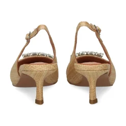 BIBI LOU Zapatos de tacón medio de Mujer 535Z69VK NATURAL