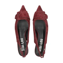 BIBI LOU Zapatos de tacón bajo 635Z30VK BURGUNDI