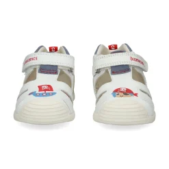 BIOMECANICS Sandalias y chanclas de niño 252118-B050 BLANCO