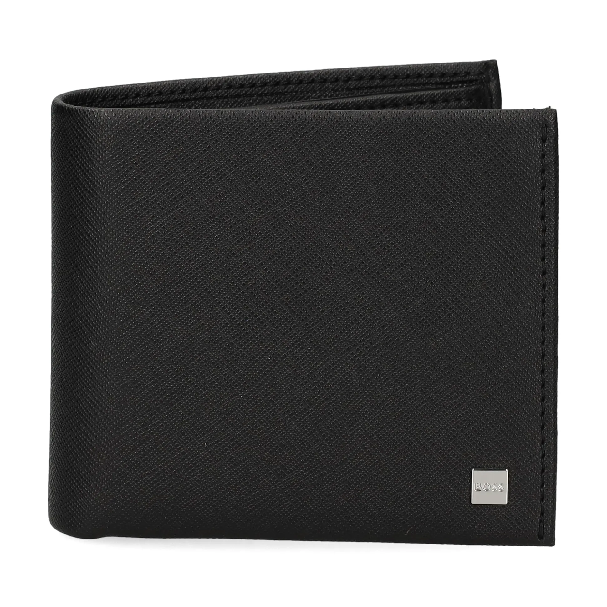 BOSS Billeteras GB_Pin 4cc&Keyring 10247449 001 NEGRO