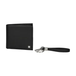 BOSS Billeteras GB_Pin 4cc&Keyring 10247449 001 NEGRO