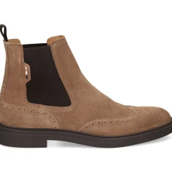 BOSS Botines de Hombre Calev_Cheb_brsd 260 Medium Beig