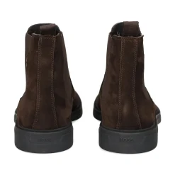 BOSS Botines de Hombre Calev_Cheb_sdfb 201 DARK BROWN