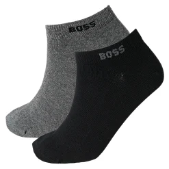 BOSS Calcetines 2P AS Uni Colors 033 Medium Grey