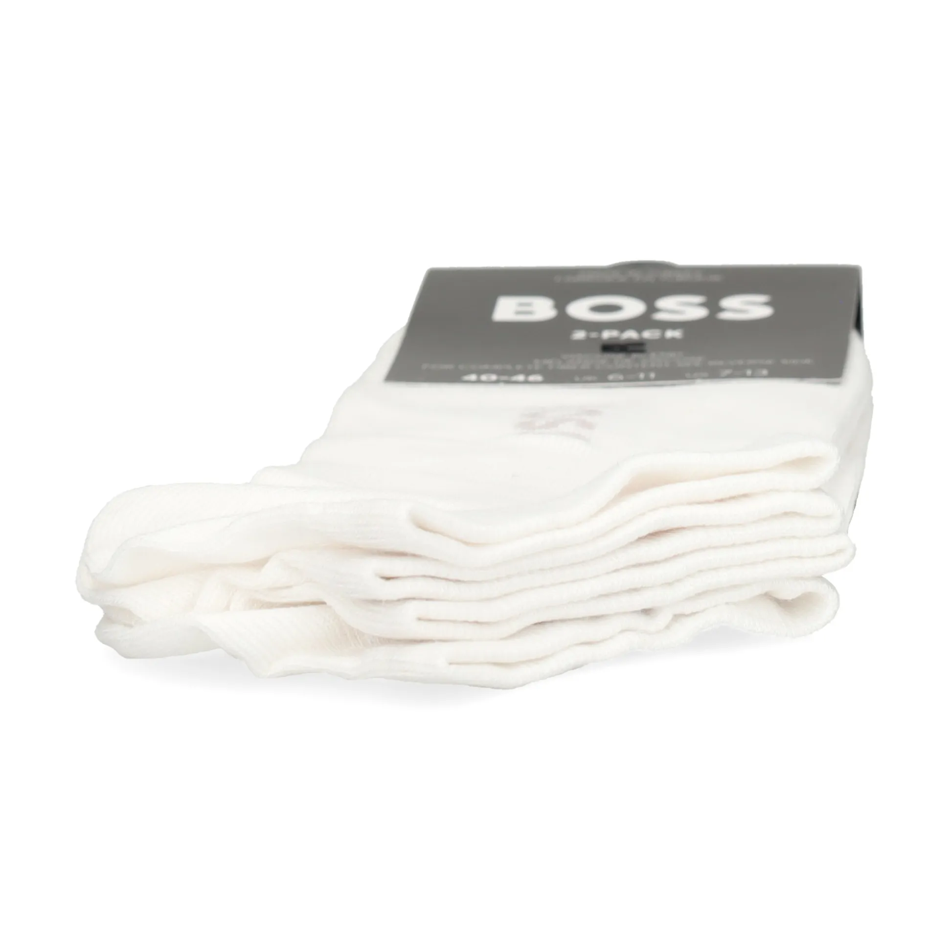 BOSS Calcetines 2P AS VI Bamboo 100 BLANCO