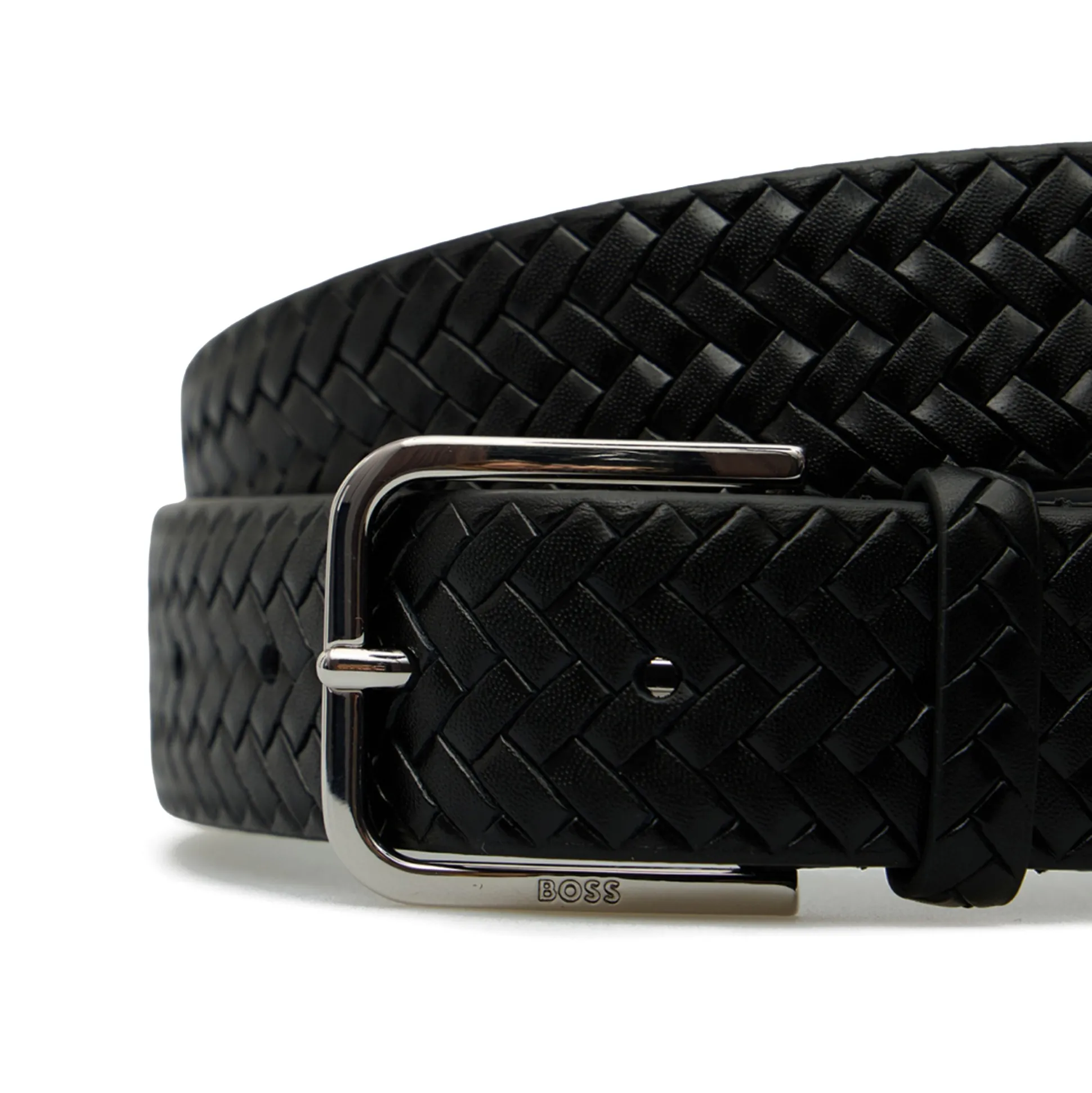 BOSS Cinturones Madison-B1_WnPr_Sz35 102261 001 NEGRO