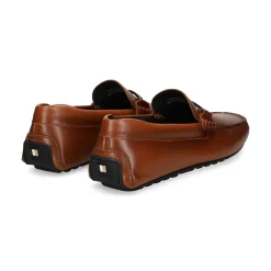 BOSS Mocasines de Hombre Noel_Mocc_ltfhw 210 MEDIUM BROW