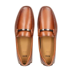 BOSS Mocasines de Hombre Noel_Mocc_ltfhw 210 MEDIUM BROW