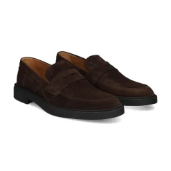 BOSS Mocasines de Hombre Calev_Loaf_sdfb 10262618 01 201 DARK BROWN
