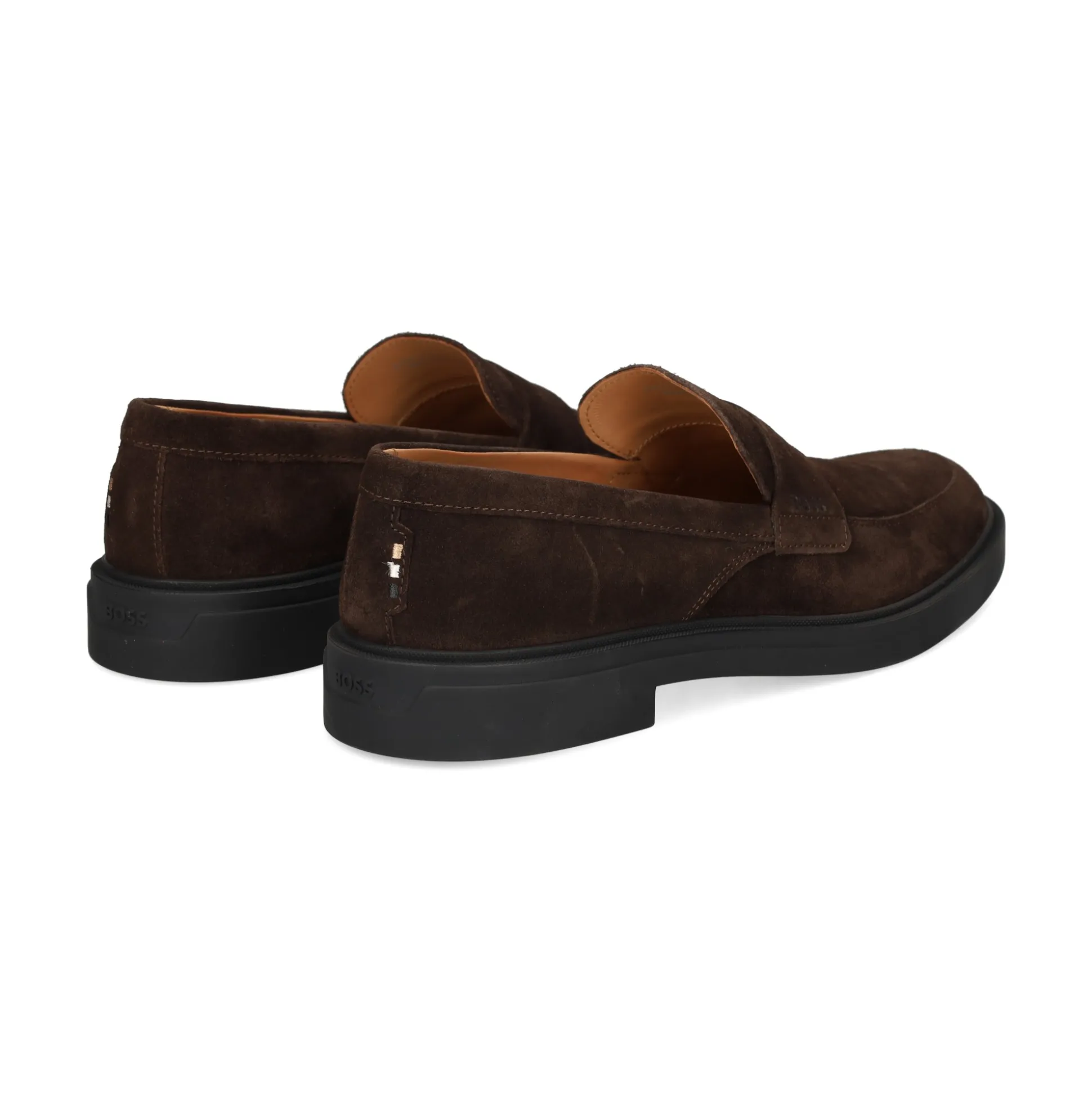 BOSS Mocasines de Hombre Calev_Loaf_sdfb 10262618 01 201 DARK BROWN