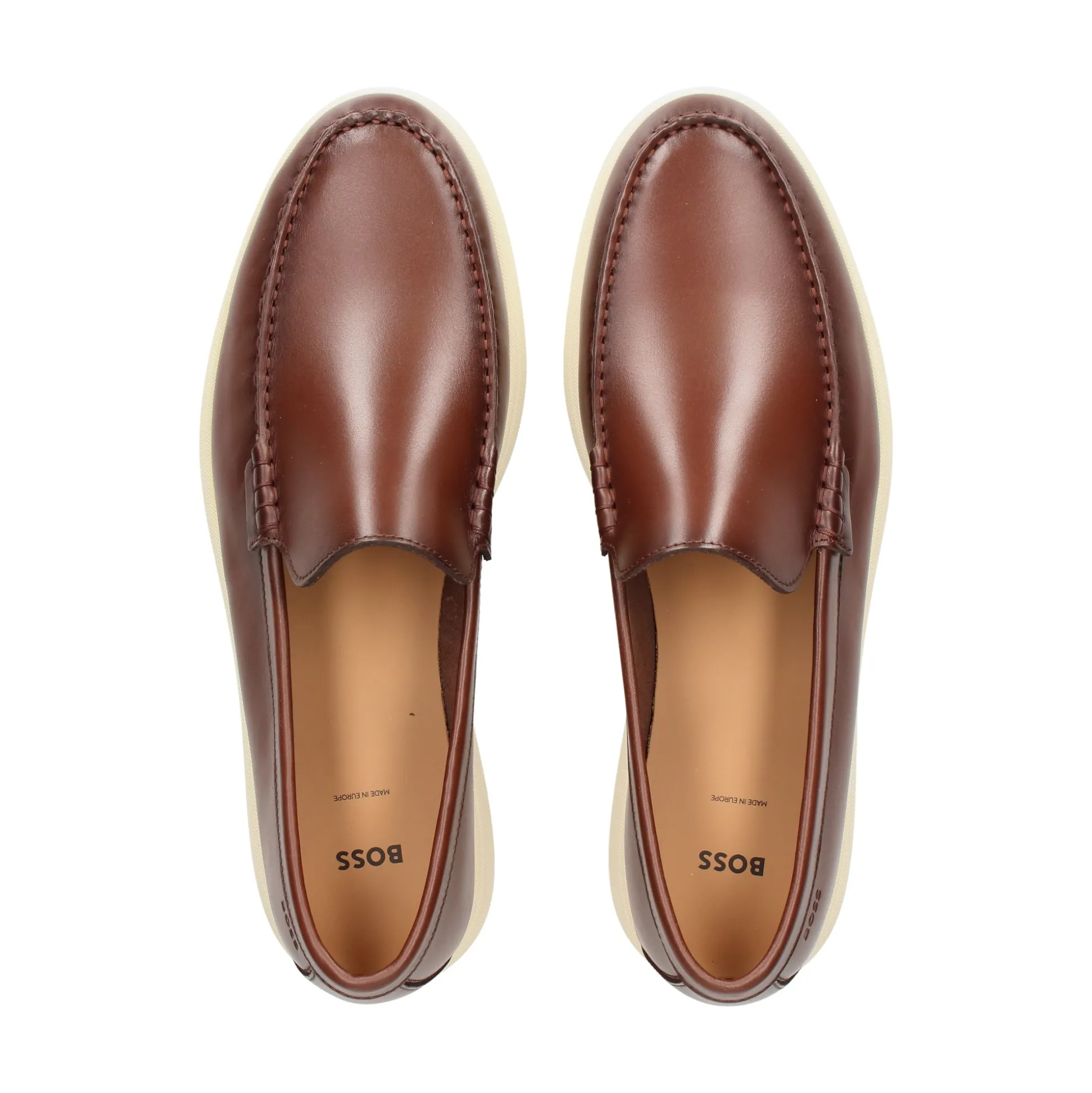 BOSS Mocasines de Hombre Sienne_Mocc_bu 10277790 01 215 Medium Brow