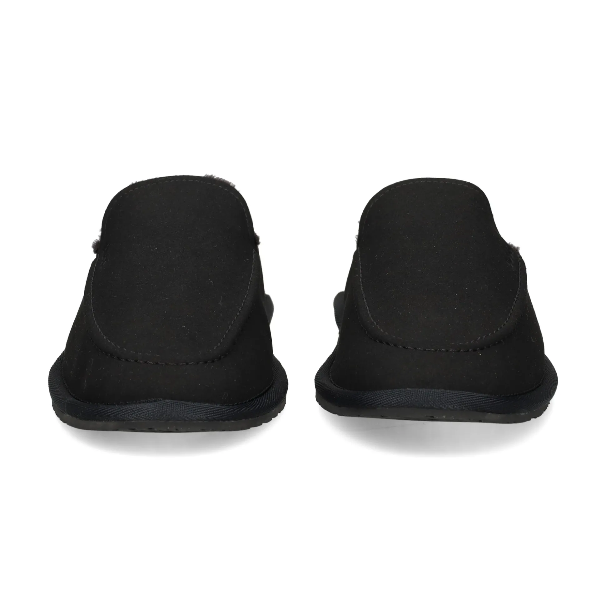 BOSS Pantuflas de Hombre Home_Mule_msfr 001 NEGRO