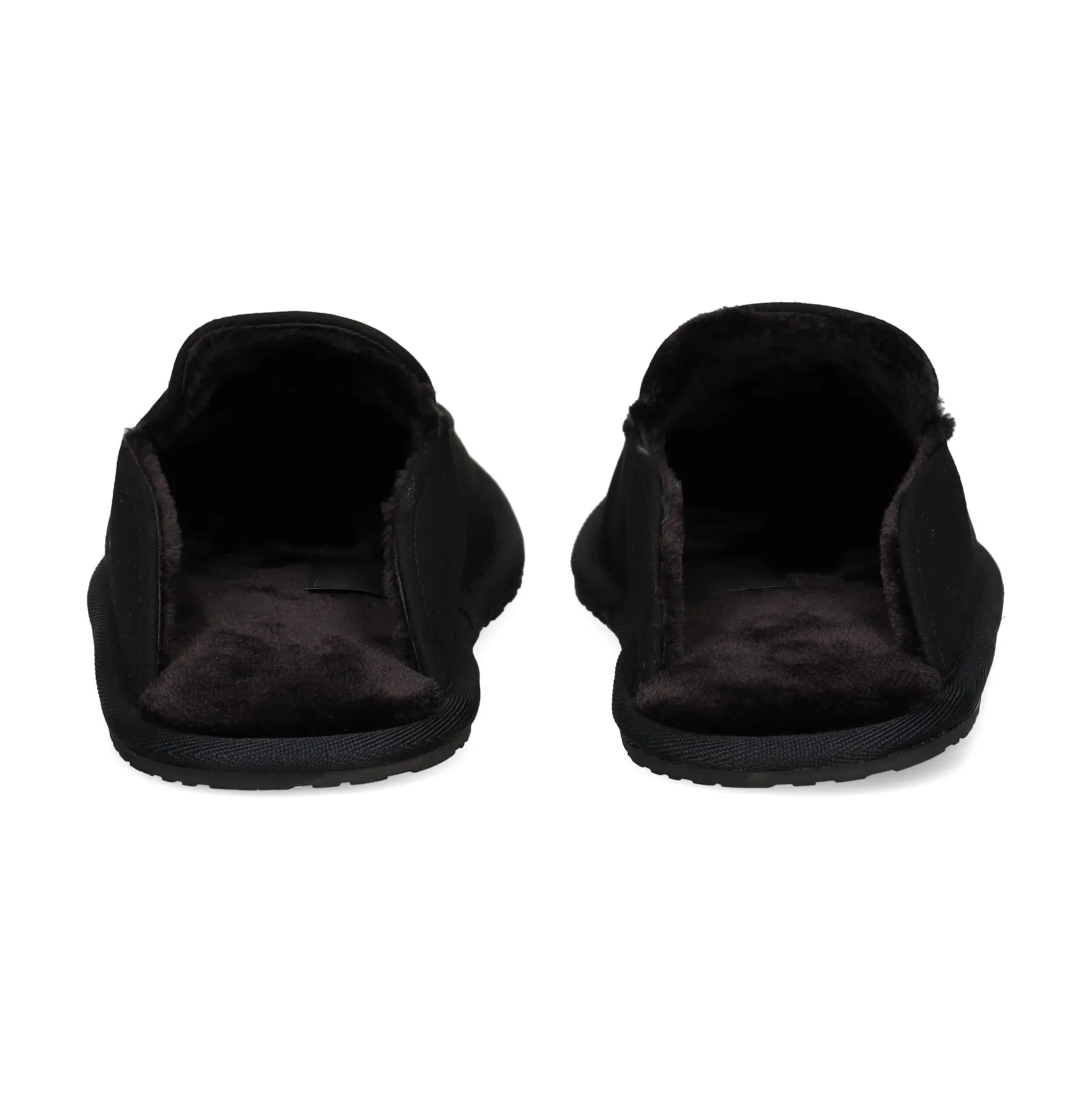 BOSS Pantuflas de Hombre Home_Mule_msfr 001 NEGRO