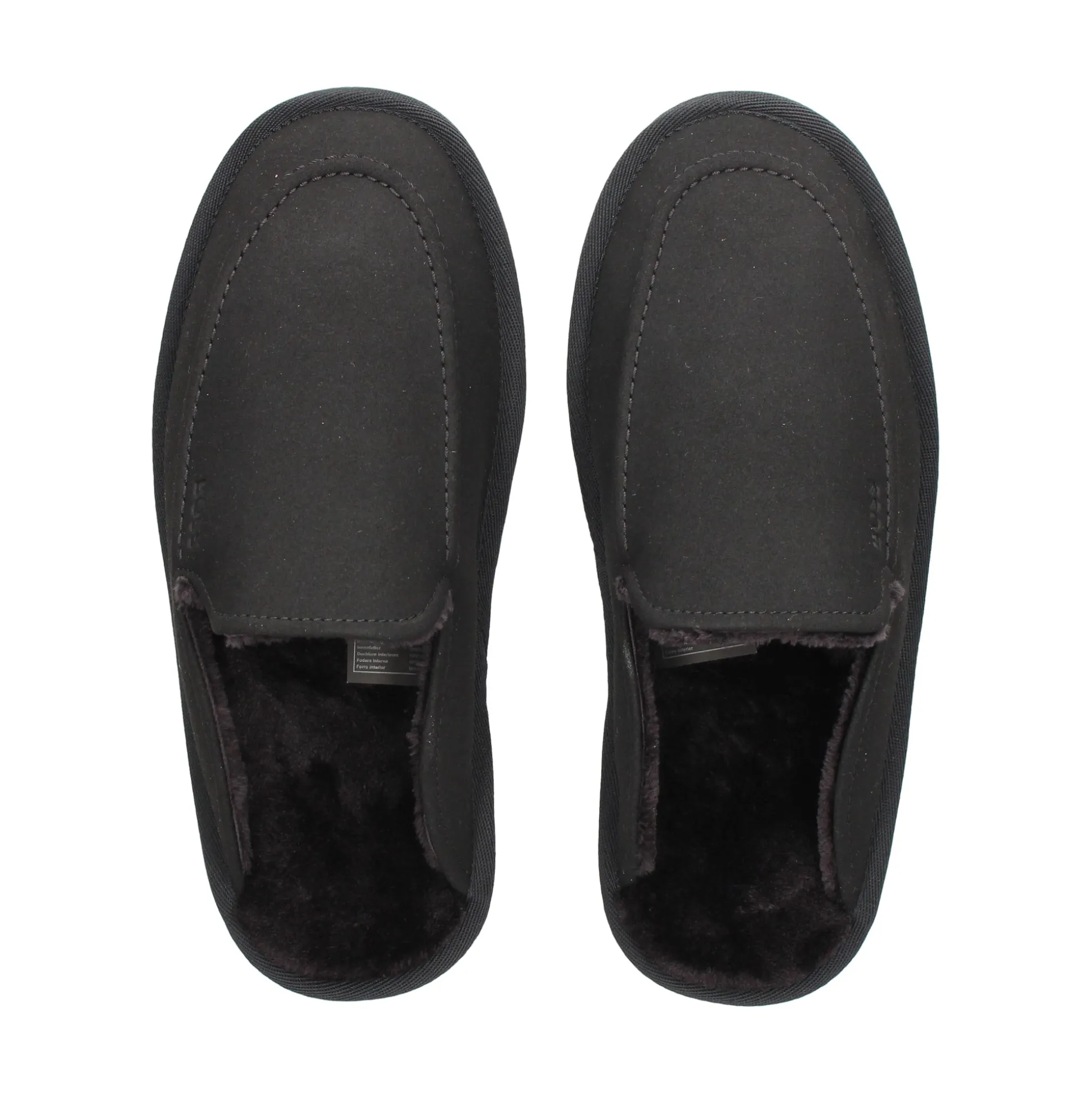 BOSS Pantuflas de Hombre Home_Mule_msfr 001 NEGRO