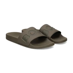 BOSS Sandalias de Hombre Aryeh_Slid_npvlg 302 Dark Green