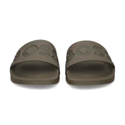 BOSS Sandalias de Hombre Aryeh_Slid_npvlg 302 Dark Green