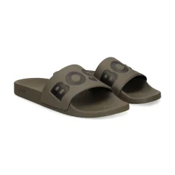 BOSS Sandalias de Hombre Aryeh_Slid_npvlg 210 MEDIUM BROW