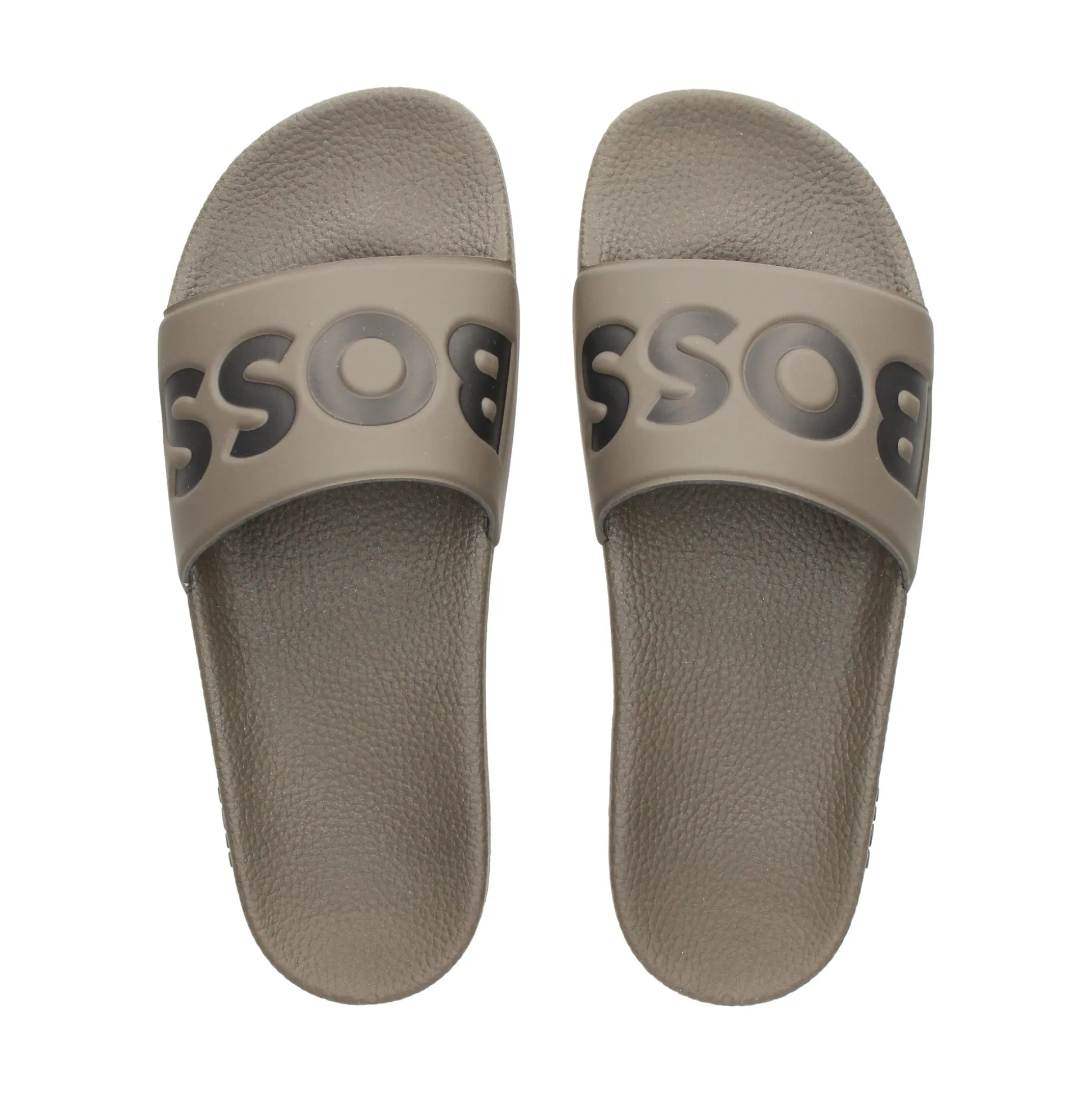 BOSS Sandalias de Hombre Aryeh_Slid_npvlg 210 MEDIUM BROW