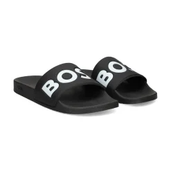 BOSS Sandalias de Hombre Aryeh_Slid_npvlg 002-Black