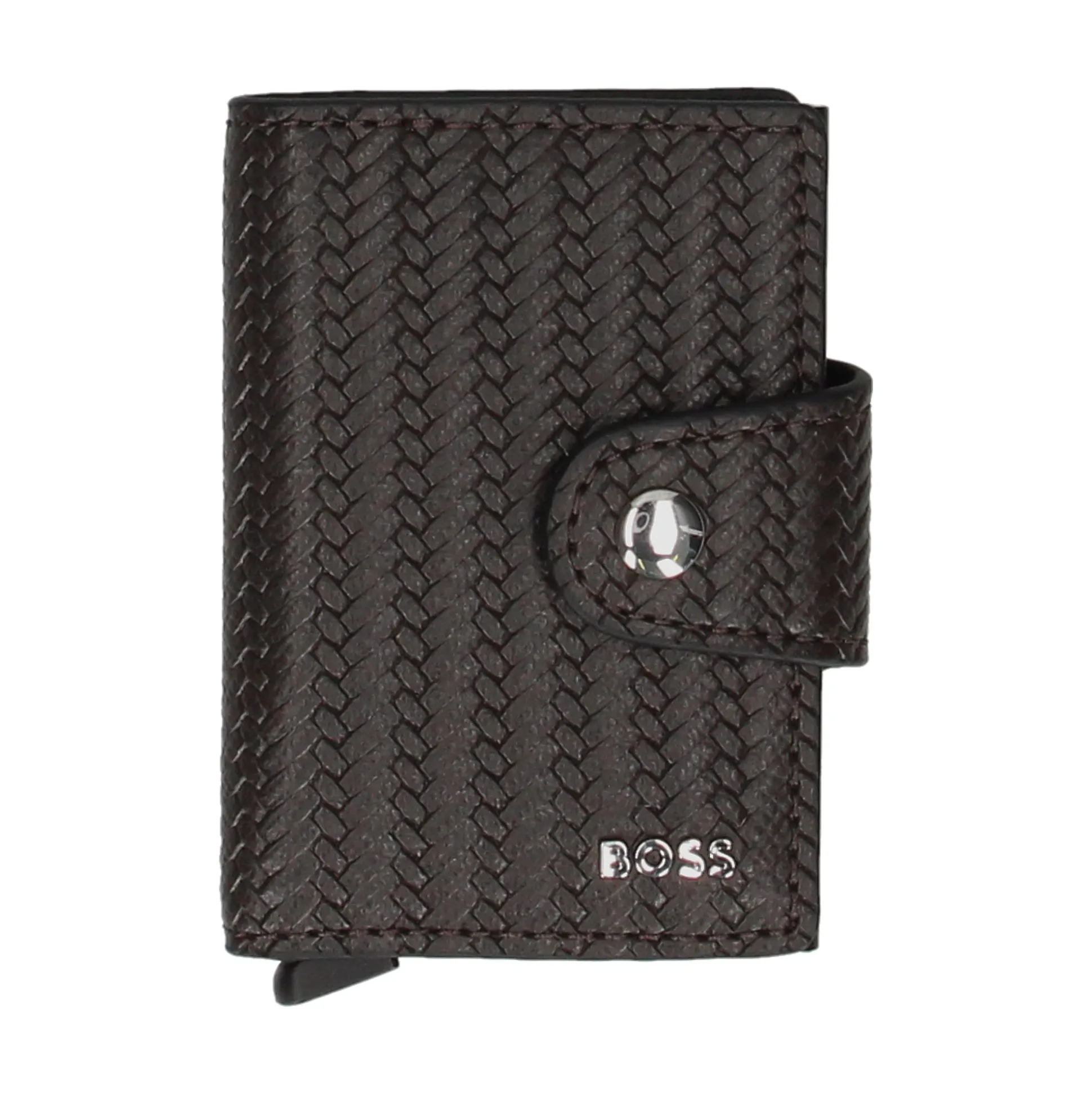 BOSS Tarjetero Daxter_W_Secrid 207 Dark Brown