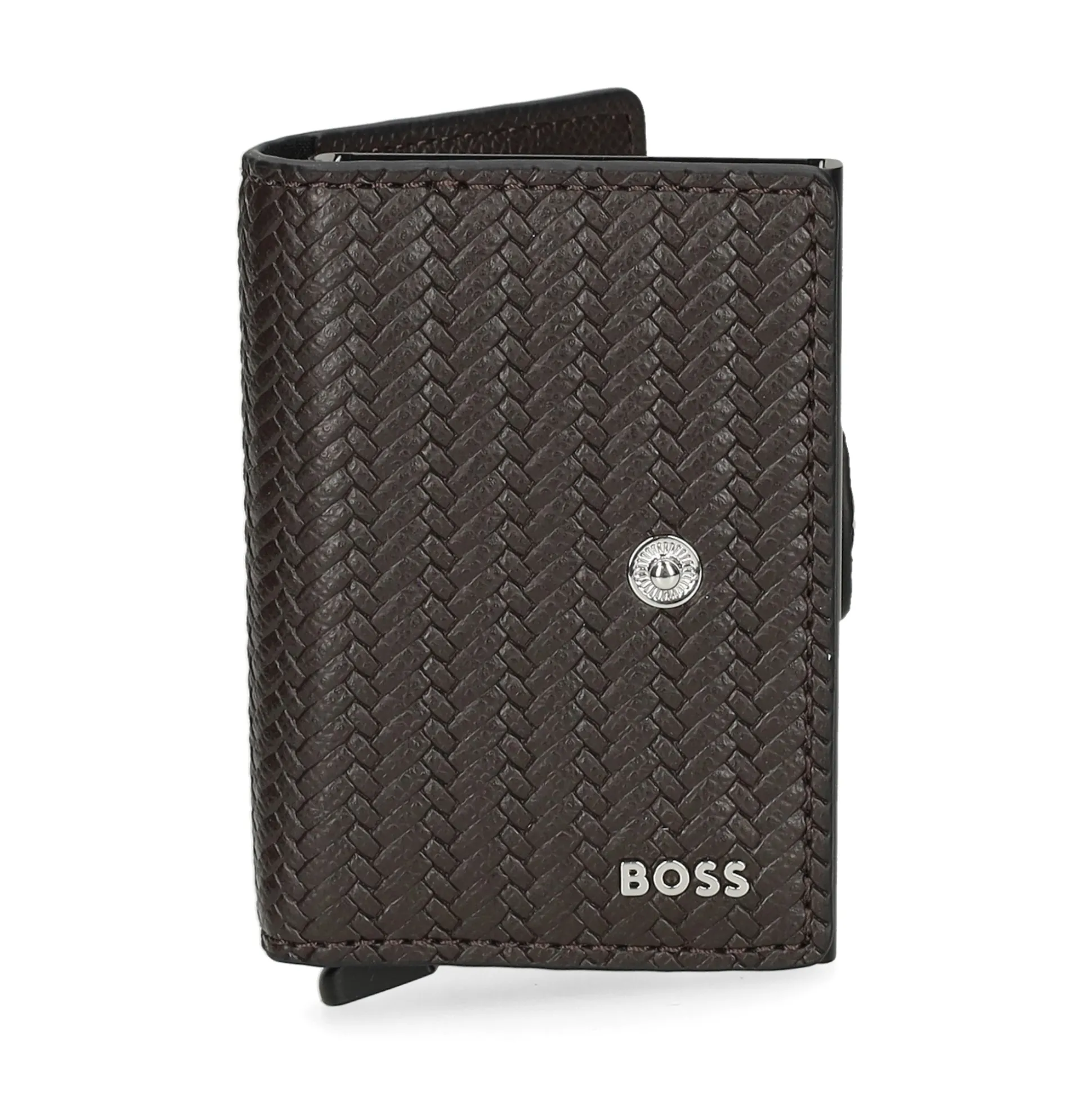 BOSS Tarjetero Daxter_W_Secrid 207 Dark Brown