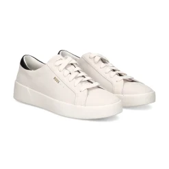 BOSS Zapatillas de Hombre Belwar_Tenn_tb 121-Open White