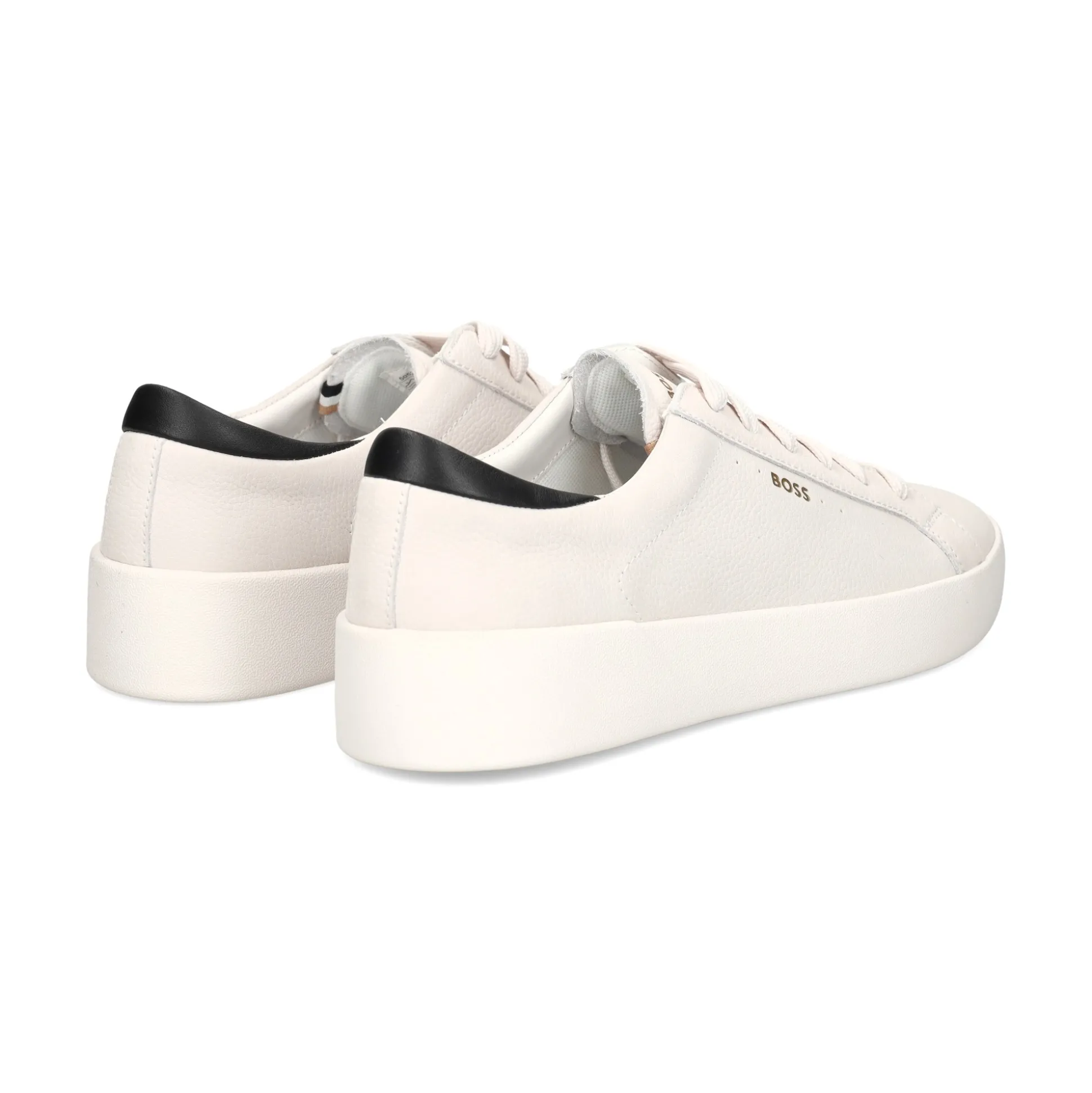 BOSS Zapatillas de Hombre Belwar_Tenn_tb 121-Open White