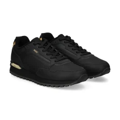 BOSS Zapatillas de Hombre Parkour-L_Runn_txhf 007 NEGRO