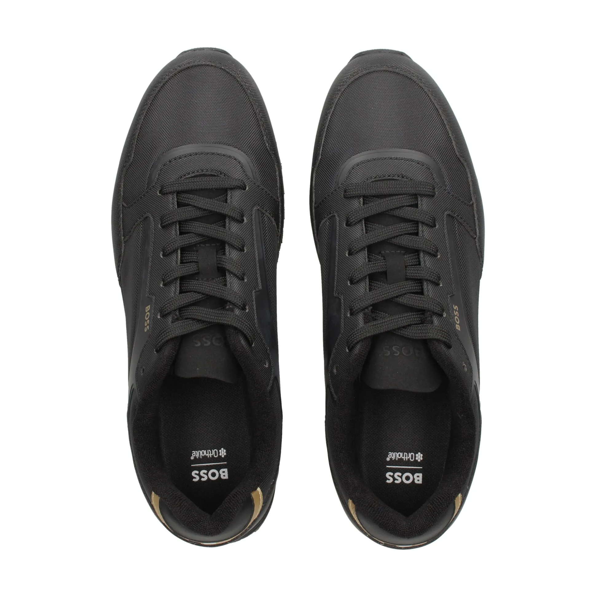BOSS Zapatillas de Hombre Parkour-L_Runn_txhf 007 NEGRO
