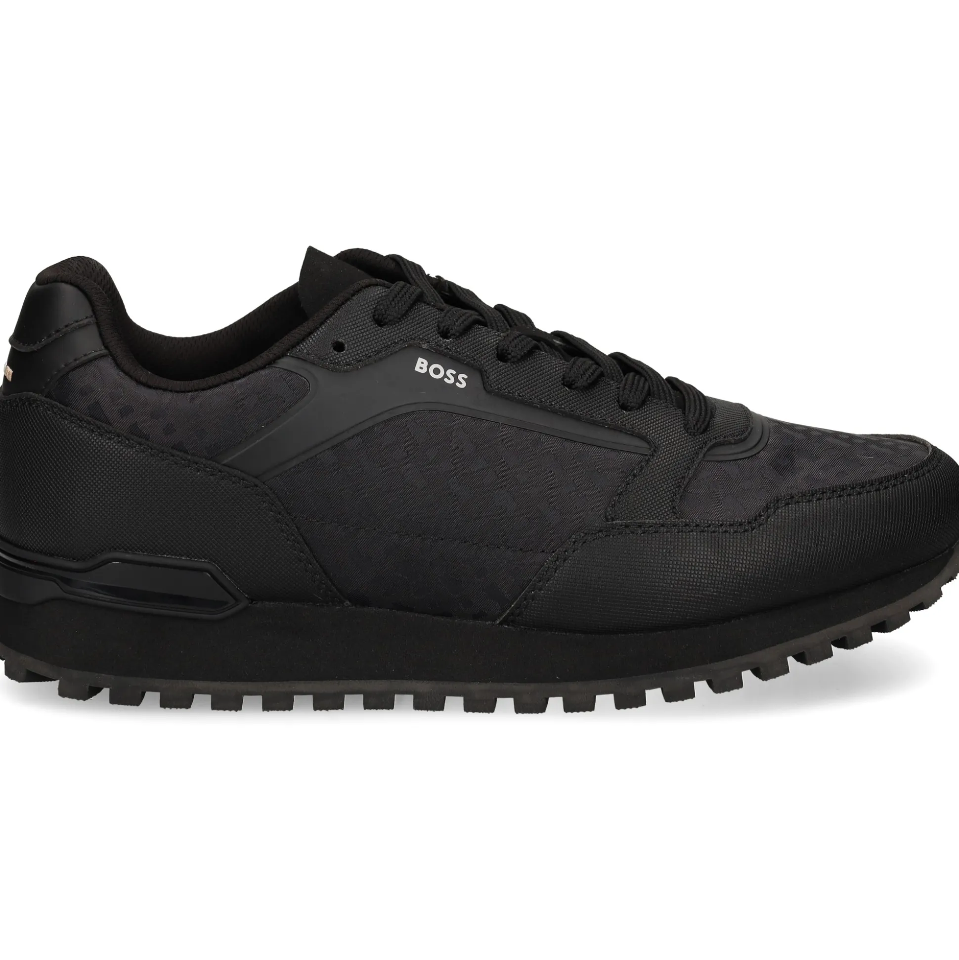 BOSS Zapatillas de Hombre Parkour-L_Runn_txhfm 005 BLACK