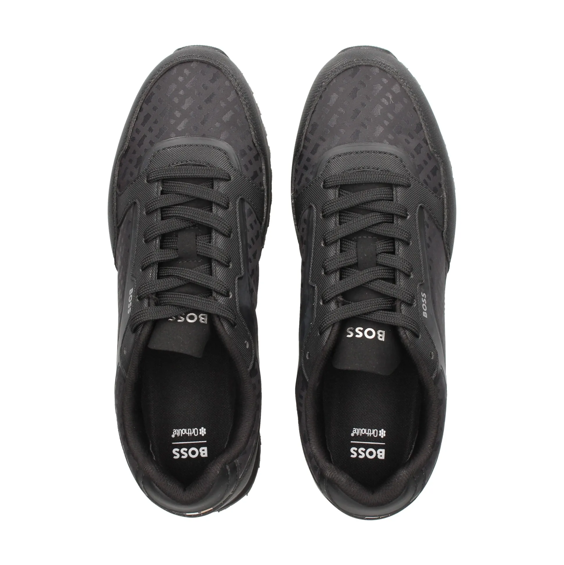 BOSS Zapatillas de Hombre Parkour-L_Runn_txhfm 005 BLACK
