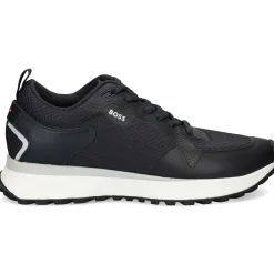 BOSS Zapatillas de Hombre Jonah_Runn_meth (286595) 406 DARK BLUE