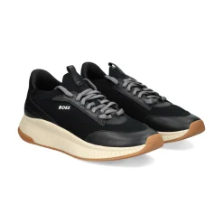 BOSS Zapatillas de Hombre TTNM EVO_Slon_kntlt 002 NEGRO