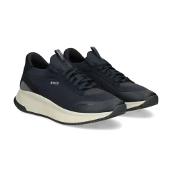 BOSS Zapatillas de Hombre TTNM EVO_Slon_knrsd 401 DARK BLUE