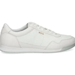 BOSS Zapatillas de Hombre Titanium SL_ltgrpu 100-White