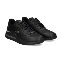 BOSS Zapatillas de Hombre Kurt_Runn_mnmx 007 NEGRO