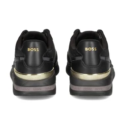 BOSS Zapatillas de Hombre Kurt_Runn_mnmx 007 NEGRO