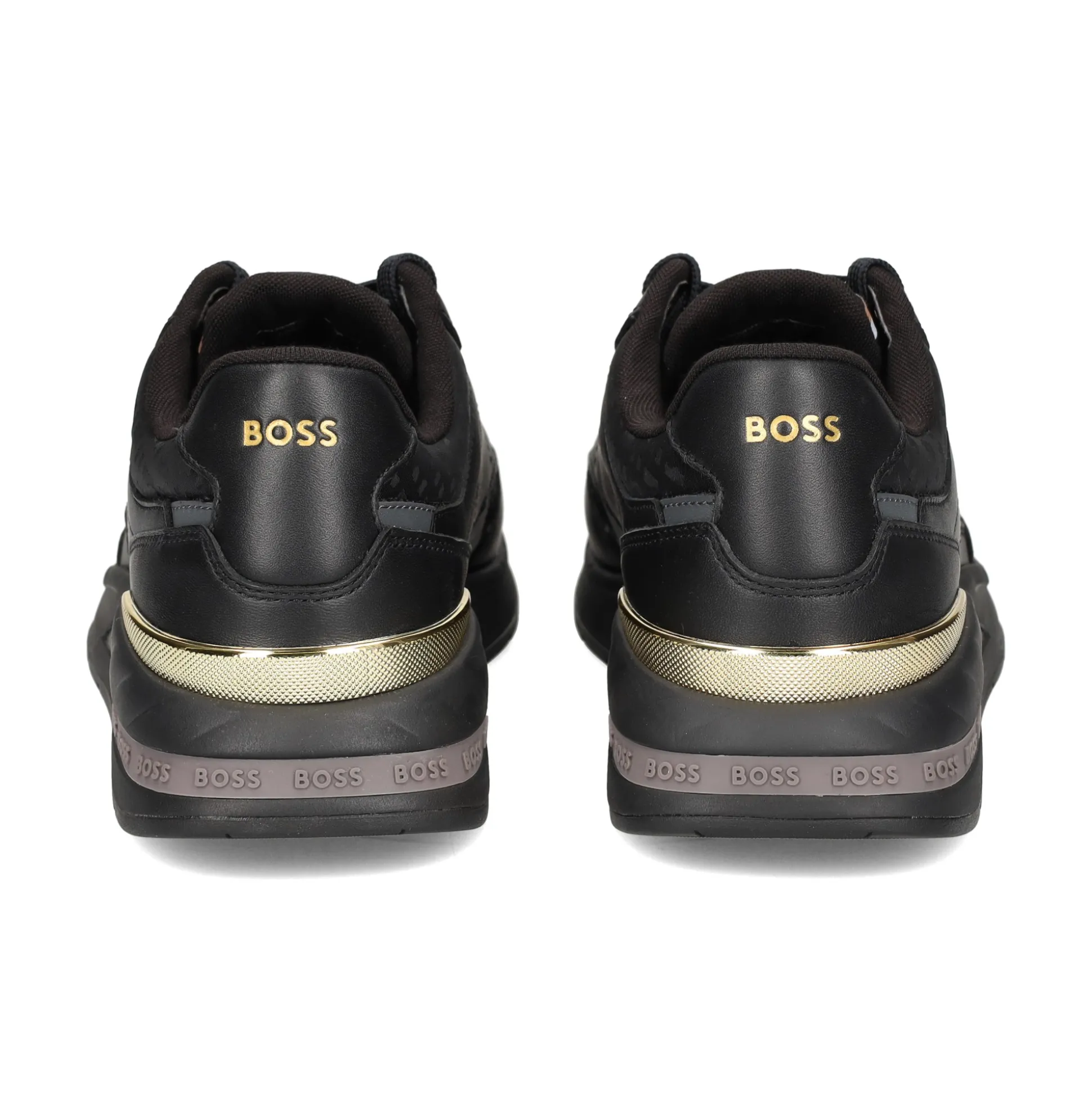 BOSS Zapatillas de Hombre Kurt_Runn_mnmx 007 NEGRO