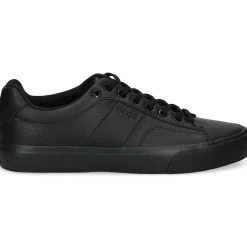 BOSS Zapatillas de Hombre Aiden_Tenn_grltp 005 BLACK