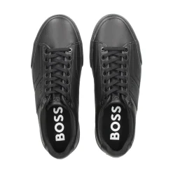 BOSS Zapatillas de Hombre Aiden_Tenn_grltp 005 BLACK