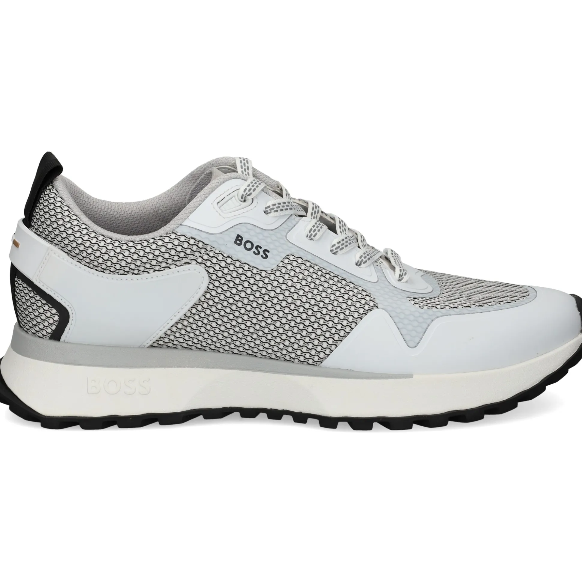 BOSS Zapatillas de Hombre Jonah_Runn_meth (286595) 120 Open White